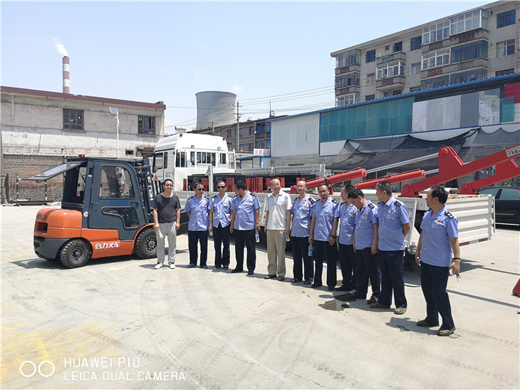 蘭州市西固區計量檢測所的叉車式檢衡車方案